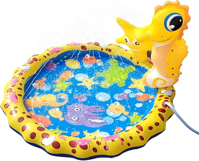 Φουσκωτό Splash Pad - Χαλάκι Νερού για Παιδιά με Ψεκασμό Φουσκωτό Splash Pad - Χαλάκι Νερού για Παιδιά με Ψεκασμό