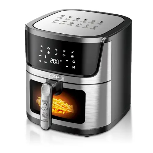 Φριτέζα Αέρος Χωρητικότητας 9L 1950W με Οθόνη Αφής - RAF Φριτέζα Αέρος Χωρητικότητας 9L 1950W με Οθόνη Αφής - RAF