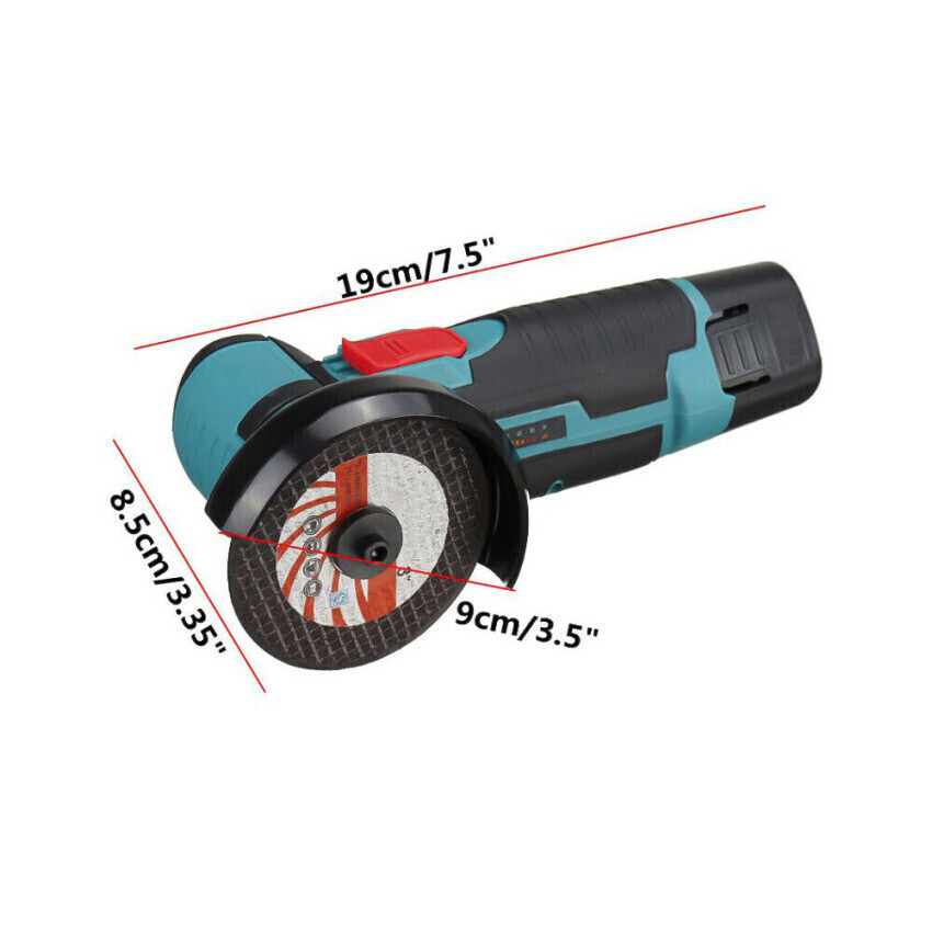 Γωνιακός Τροχός 76mm Μπαταρίας 2x1.5Ah Γωνιακός Τροχός 76mm Μπαταρίας 2x1.5Ah