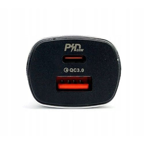 Γρήγορος Φορτιστής Αναπτήρα Αυτοκινήτου KLGO 12V για Smartphone 2X USB TYPE C TYPE A QC 3.0 25W Γρήγορος Φορτιστής Αναπτήρα Αυτοκινήτου KLGO 12V για Smartphone 2X USB TYPE C TYPE A QC 3.0 25W