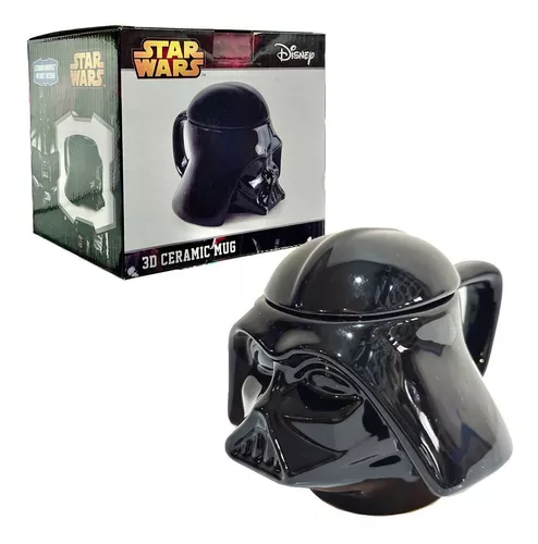 Γυαλιστερή Κούπα MEGA Darth Vader Star Wars σε Σχήμα Κράνους με Καπάκι Γυαλιστερή Κούπα MEGA Darth Vader Star Wars σε Σχήμα Κράνους με Καπάκι