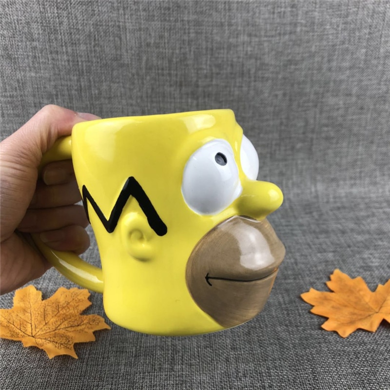 Γυαλιστερή Κούπα MEGA με Σχήμα Homer Simpson - The Simpsons Χωρητικότητας 330 mL Γυαλιστερή Κούπα MEGA με Σχήμα Homer Simpson - The Simpsons Χωρητικότητας 330 mL