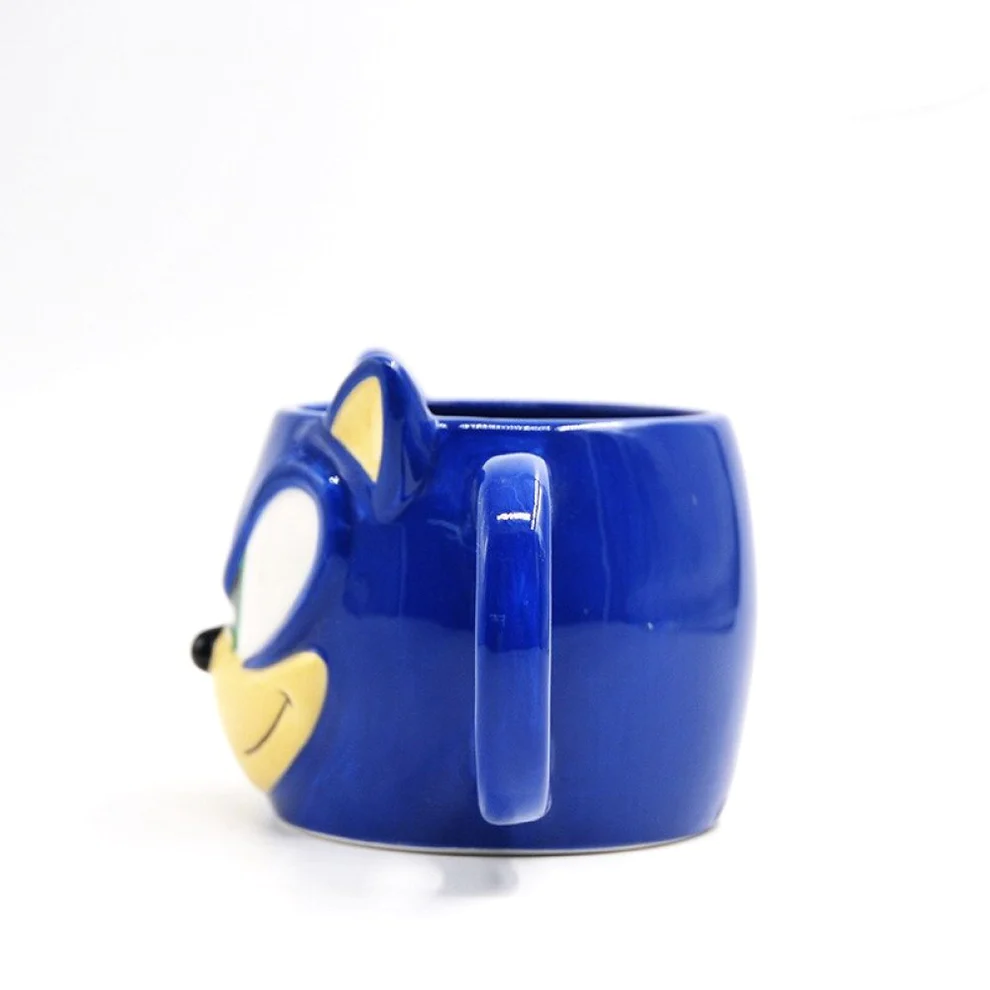Γυαλιστερή Κούπα MEGA σε Σχήμα Sonic The Hedgehog Χωρητικότητας 310 mL Γυαλιστερή Κούπα MEGA σε Σχήμα Sonic The Hedgehog Χωρητικότητας 310 mL