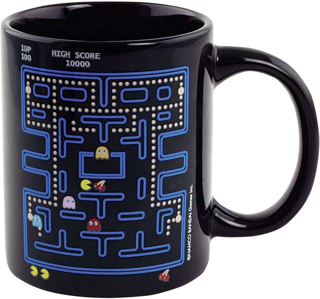 Γυαλιστερή Μαγική Θερμοχρωμική Κούπα Mega Pac Man - Thermosensitive Χωρητικότητας 330 mL Γυαλιστερή Μαγική Θερμοχρωμική Κούπα Mega Pac Man - Thermosensitive Χωρητικότητας 330 mL