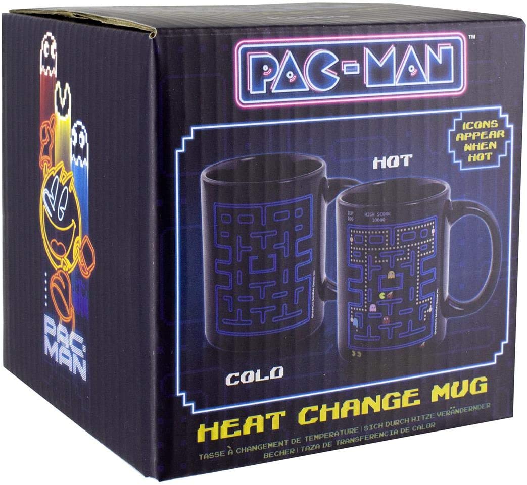 Γυαλιστερή Μαγική Θερμοχρωμική Κούπα Mega Pac Man - Thermosensitive Χωρητικότητας 330 mL Γυαλιστερή Μαγική Θερμοχρωμική Κούπα Mega Pac Man - Thermosensitive Χωρητικότητας 330 mL
