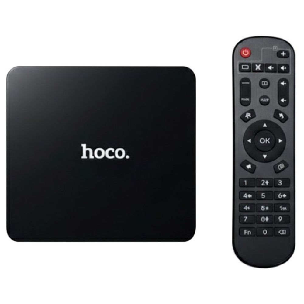 Hoco Plus 4K UHD TV Box με Android 12, Wi-Fi Dual Band και 4GB RAM Hoco Plus 4K UHD TV Box με Android 12, Wi-Fi Dual Band και 4GB RAM