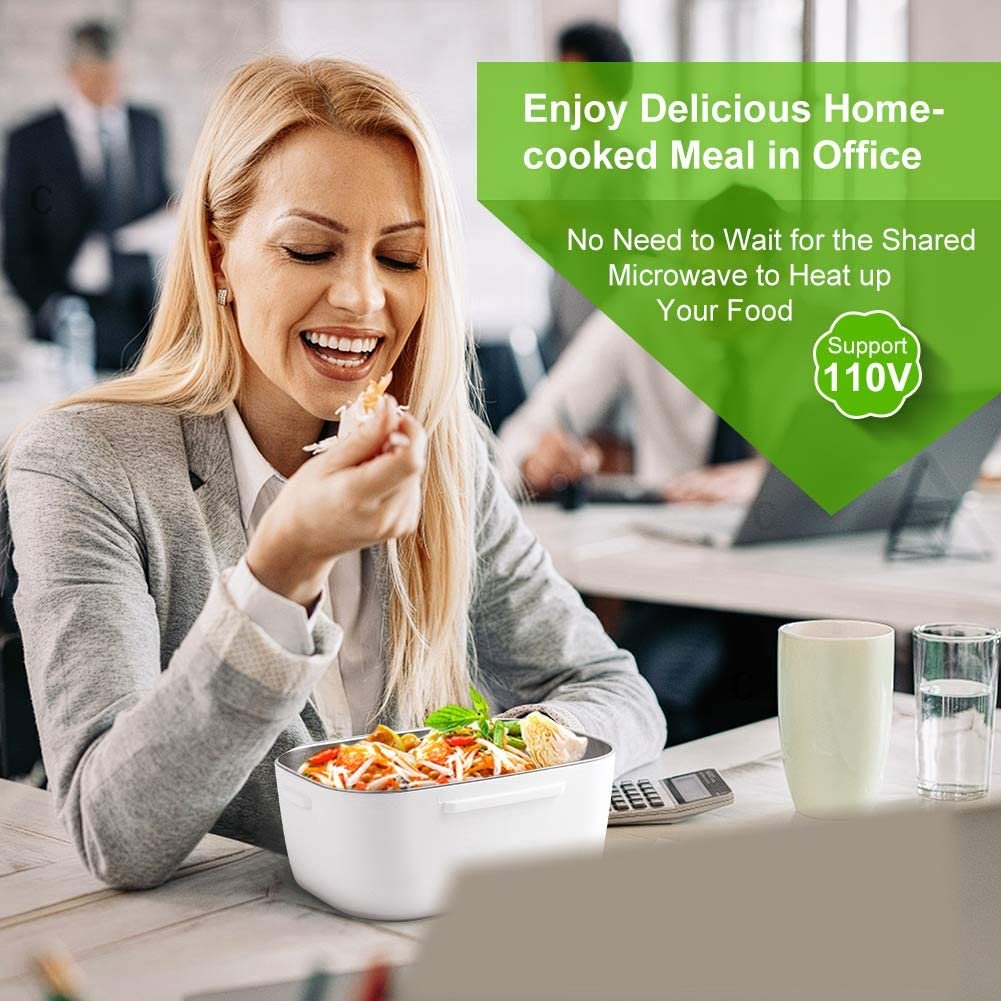 Hoomei Ηλεκτρικό Θερμαινόμενο Αεροστεγές Δοχείο Φαγητού 40W Inox Πράσινο Hoomei Ηλεκτρικό Θερμαινόμενο Αεροστεγές Δοχείο Φαγητού 40W Inox Πράσινο