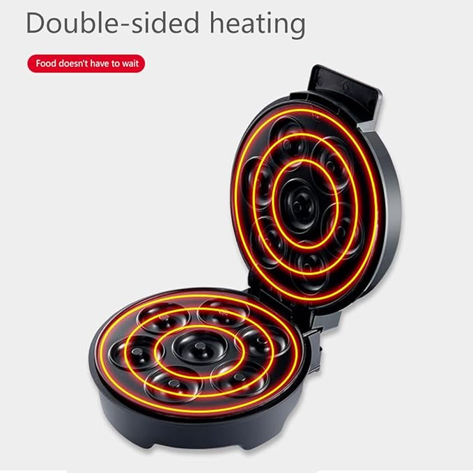 Ηλεκτρική Συσκευή Ντόνατς 7 Θέσεων 1000W Sokany Αντικολλητική Ηλεκτρική Συσκευή Ντόνατς 7 Θέσεων 1000W Sokany Αντικολλητική