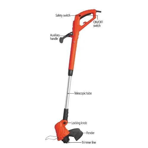 Ηλεκτρικό Χορτοκοπτικό Ώμου/Χειρός 25cm 350w με Διακόπτη Ασφαλείας Ηλεκτρικό Χορτοκοπτικό Ώμου/Χειρός 25cm 350w με Διακόπτη Ασφαλείας