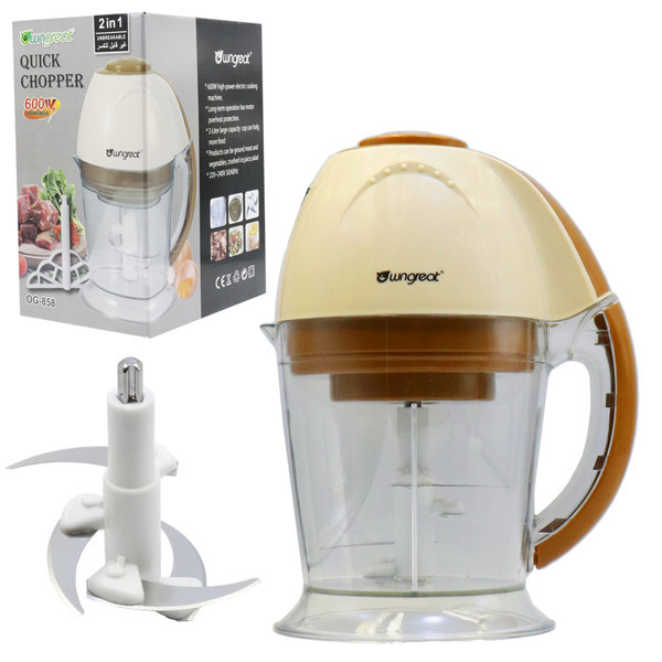 Ηλεκτρικός Πολυκόφτης Multi Blender με Δοχείο Χωρητικότητας 1300ml και Ισχύ 600w Ηλεκτρικός Πολυκόφτης Multi Blender με Δοχείο Χωρητικότητας 1300ml και Ισχύ 600w