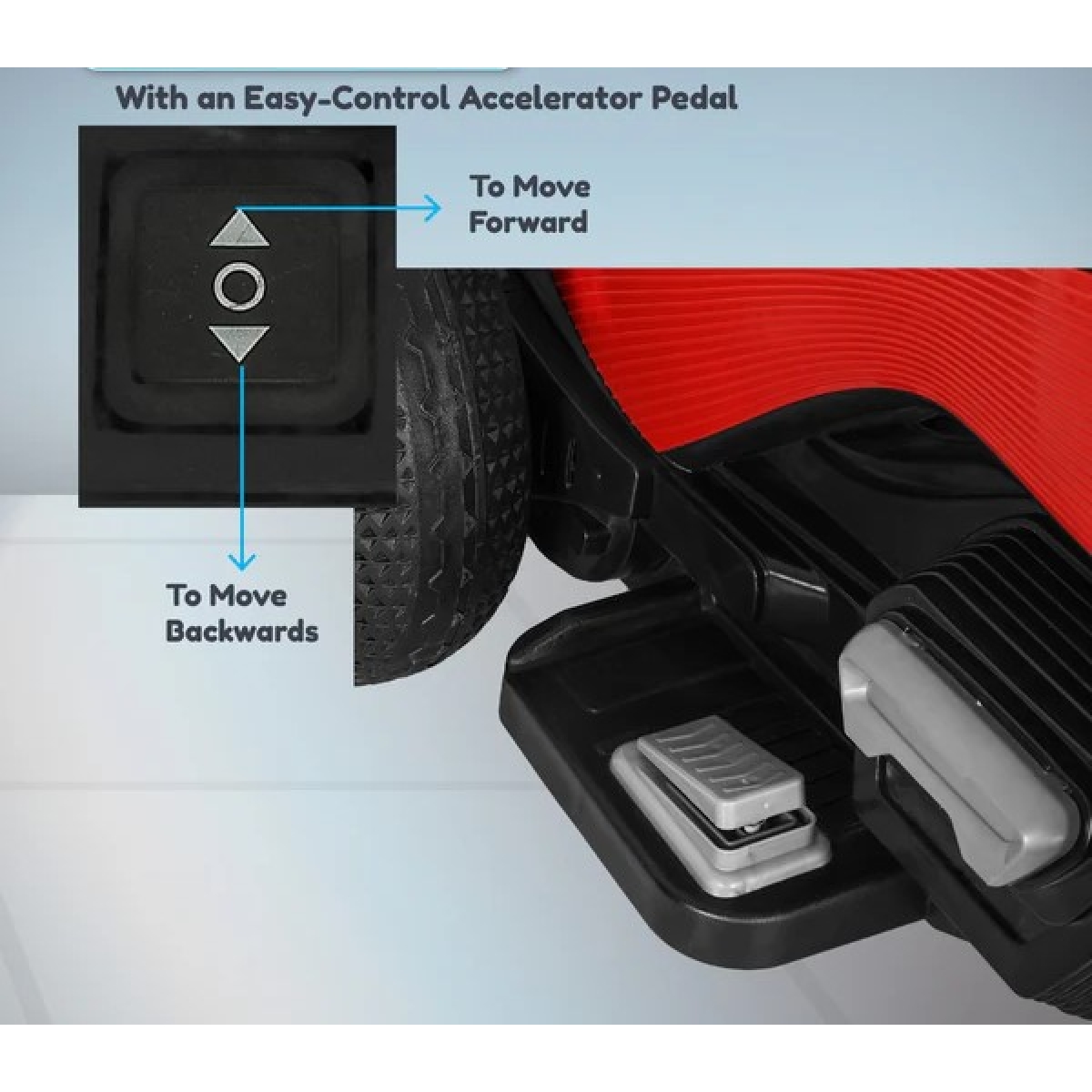 Ηλεκτροκίνητο Παιδικό Τρίτροχο Σκούτερ 6V Με Μουσική & LED για Παιδιά 3+ Κόκκινο Ηλεκτροκίνητο Παιδικό Τρίτροχο Σκούτερ 6V Με Μουσική & LED για Παιδιά 3+ Κόκκινο