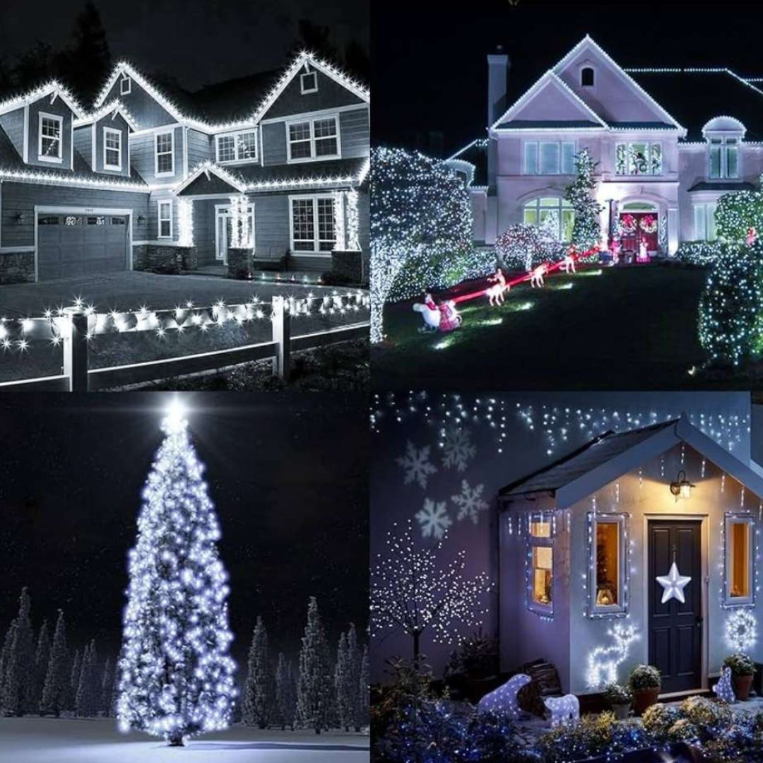 Ηλιακά Χριστουγεννιάτικα Λαμπάκια 34.95m 700LED Λευκού Ψυχρού Φωτισμού Ηλιακά Χριστουγεννιάτικα Λαμπάκια 34.95m 700LED Λευκού Ψυχρού Φωτισμού