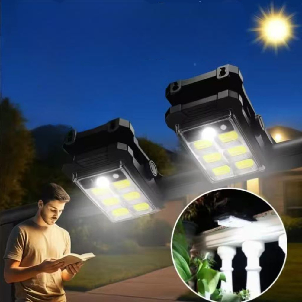 Ηλιακό Φωτιστικό Clip LED – 3 Επίπεδα Φωτισμού, Αισθητήρας Κίνησης και Ηλιακή Φόρτιση Ηλιακό Φωτιστικό Clip LED – 3 Επίπεδα Φωτισμού, Αισθητήρας Κίνησης και Ηλιακή Φόρτιση