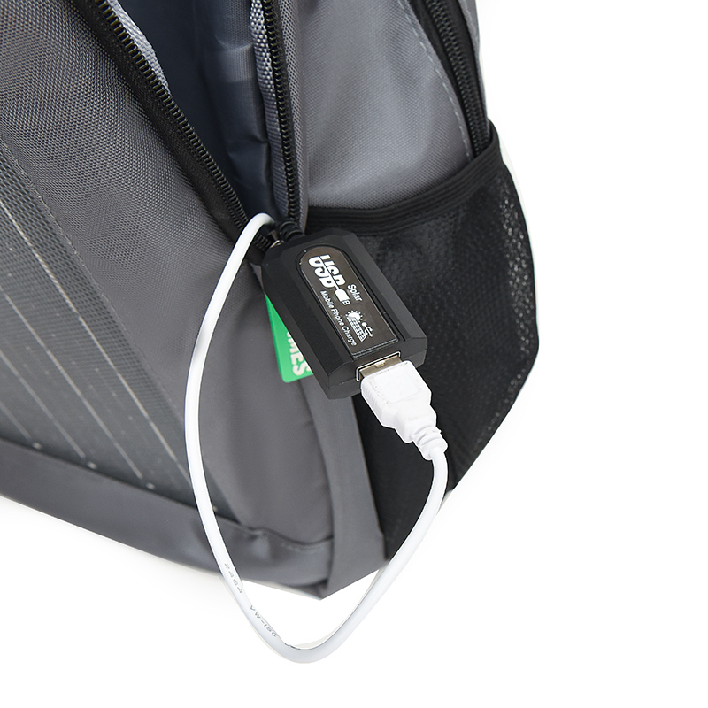 Ηλιακό Σακίδιο Πλάτης 12W με USB - Solar Backpack Ηλιακό Σακίδιο Πλάτης 12W με USB - Solar Backpack