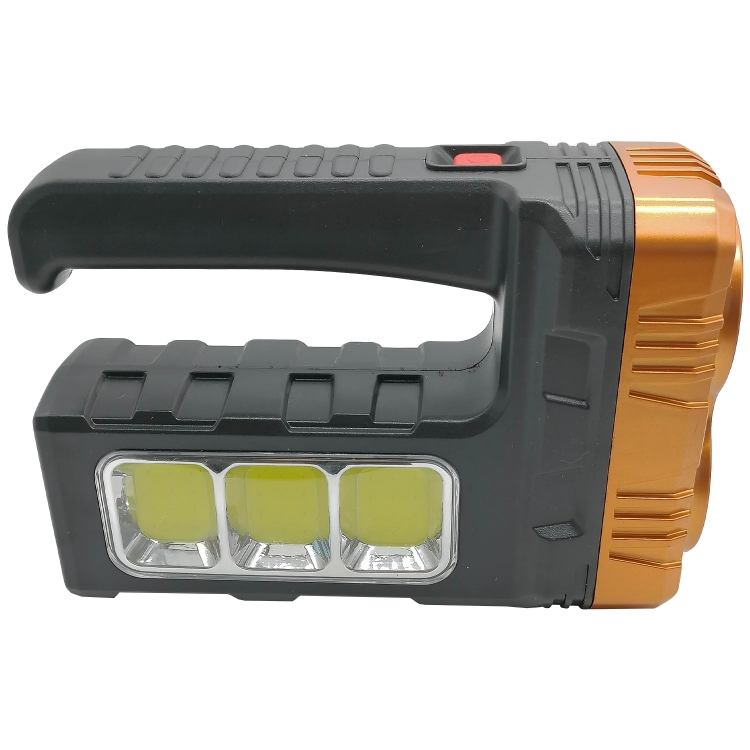 Ηλιακός Επαναφορτιζόμενος Διπλός Φακός LED - XPE/COB - USB 5V - 3 Λειτουργίες Φωτισμού Ηλιακός Επαναφορτιζόμενος Διπλός Φακός LED - XPE/COB - USB 5V - 3 Λειτουργίες Φωτισμού