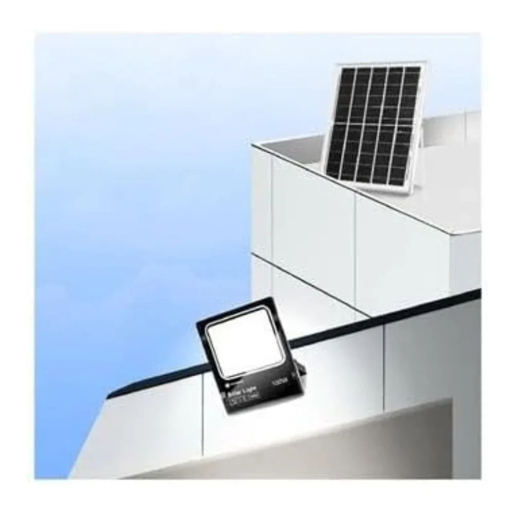 Ηλιακός Προβολέας LED 100W Ψυχρό Λευκό Φως 6500K με Αδιάβροχη Προστασία και Τηλεχειριστήριο Aigostar Ηλιακός Προβολέας LED 100W Ψυχρό Λευκό Φως 6500K με Αδιάβροχη Προστασία και Τηλεχειριστήριο Aigostar