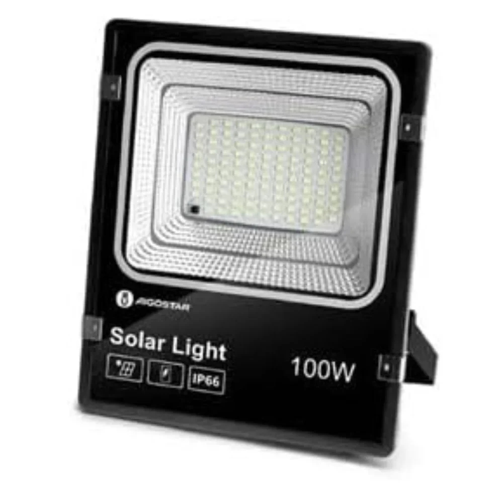 Ηλιακός Προβολέας LED 100W Ψυχρό Λευκό Φως 6500K με Αδιάβροχη Προστασία και Τηλεχειριστήριο Aigostar Ηλιακός Προβολέας LED 100W Ψυχρό Λευκό Φως 6500K με Αδιάβροχη Προστασία και Τηλεχειριστήριο Aigostar
