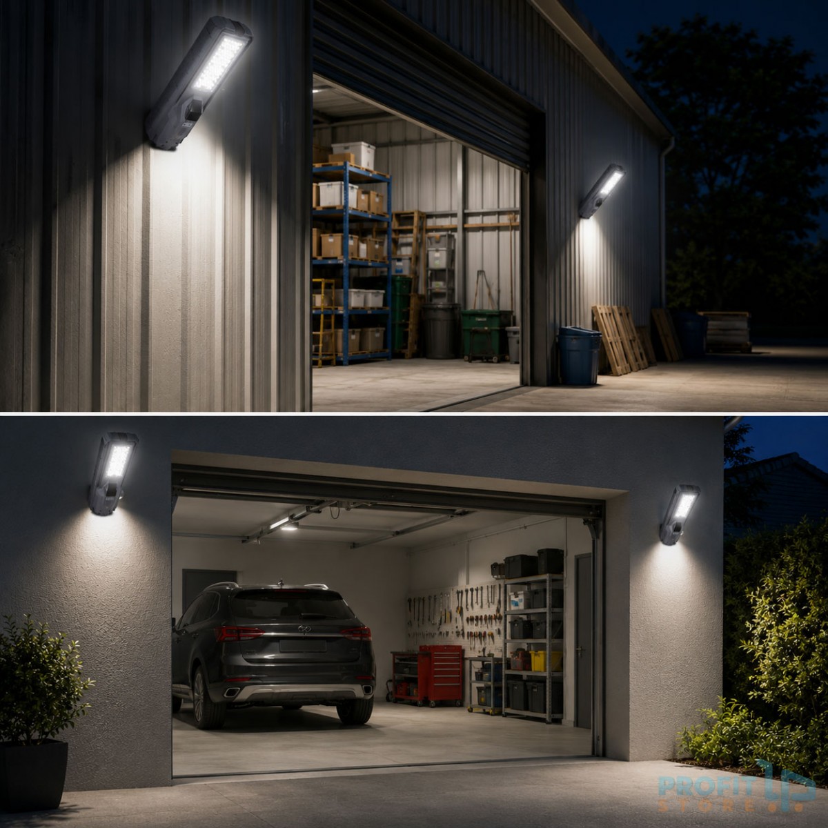 Ηλιακός Προβολέας LED 1200W με Ενσωματωμένο Ηλιακό Πάνελ, Αισθητήρα Κίνησης και Τηλεχειριστήριο Ηλιακός Προβολέας LED 1200W με Ενσωματωμένο Ηλιακό Πάνελ, Αισθητήρα Κίνησης και Τηλεχειριστήριο