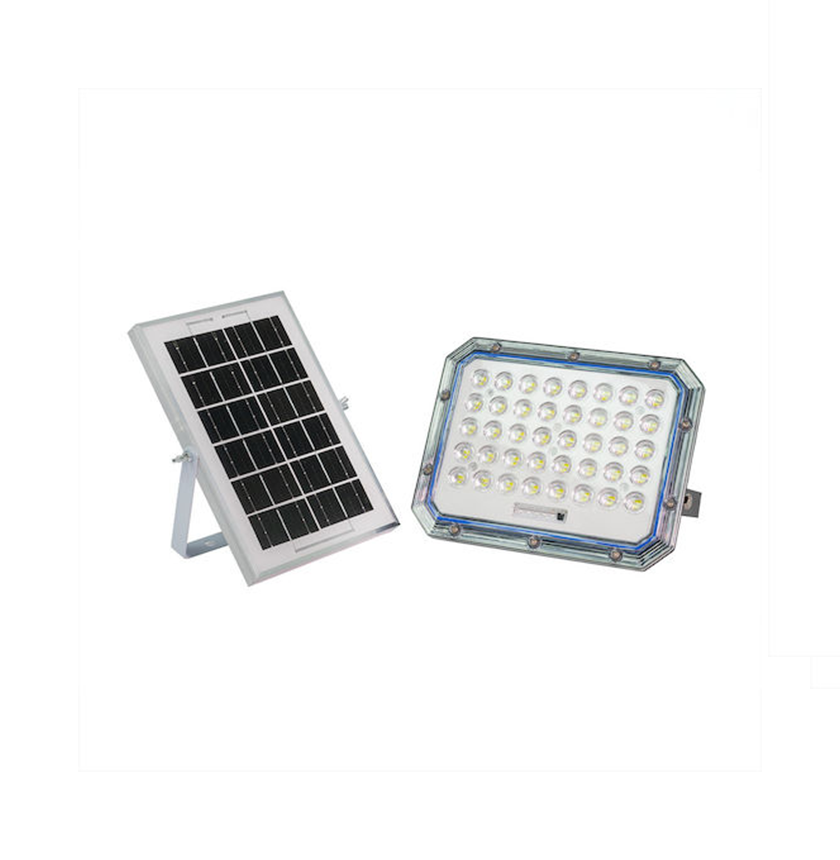 Ηλιακός Προβολέας LED 500W Αδιάβροχος με Πάνελ και Τηλεχειριστήριο Jortan Ηλιακός Προβολέας LED 500W Αδιάβροχος με Πάνελ και Τηλεχειριστήριο Jortan