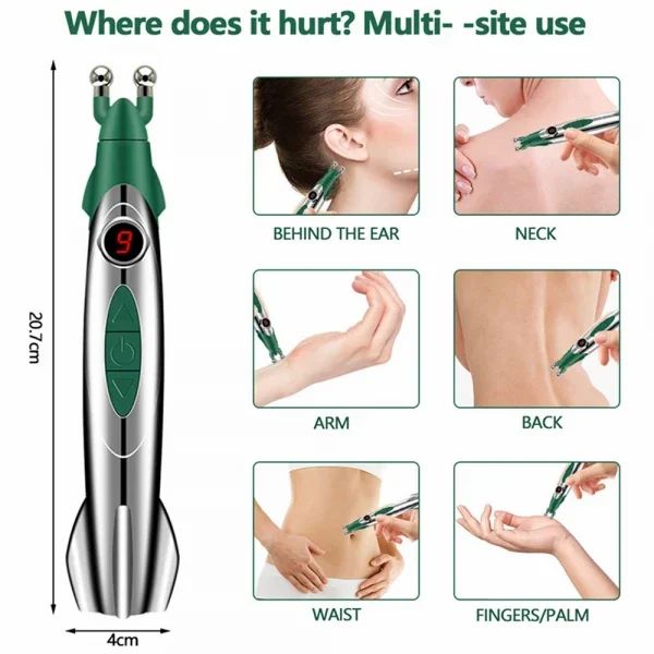 Φορητή Συσκευή / Στυλό Ηλεκτροβελονισμού - Electronic Pain Relief Pen για Αυτοθεραπεία και Ανακούφιση από Πόνους