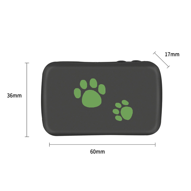 Επαναφορτιζόμενο GPS Tracker Για Κατοικίδια, Συσκευή Εντοπισμού Κατοικίδιων Κάρτας Sim 3G με Γαλάζιο Λουράκι, Εφαρμογή Κινητού & Υπολογιστή, TK203 OEM