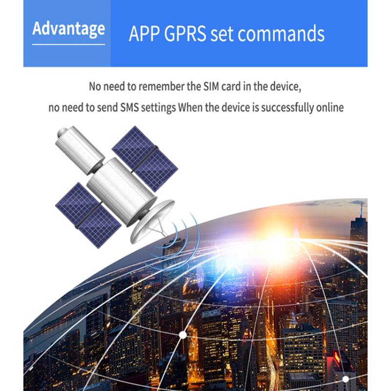 Επαναφορτιζόμενο GPS Tracker Για Κατοικίδια, Συσκευή Εντοπισμού Κατοικίδιων Κάρτας Sim 3G με Γαλάζιο Λουράκι, Εφαρμογή Κινητού & Υπολογιστή, TK203 OEM