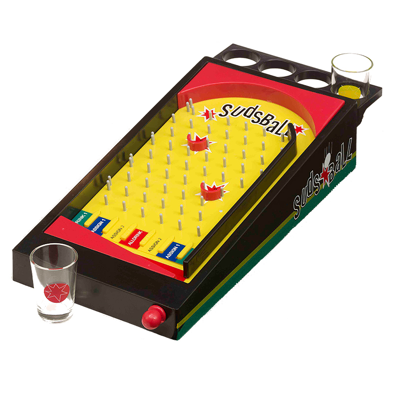 Παιχνίδι Για Σφηνάκια Τύπου Φλιπεράκι, Sudsball Drinking Game, Σετ Πάρτι, Με Ποτήρια Για Σφηνάκια, Forum Novelties 68451