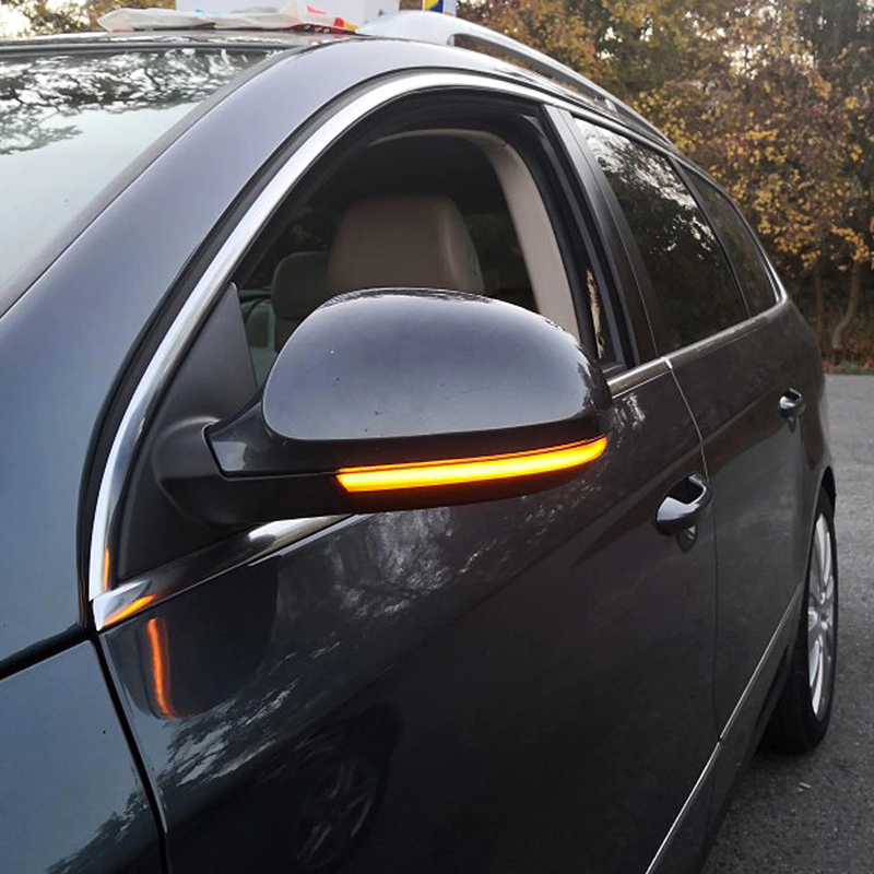 Σετ LED Ανταλλακτικά Φλας Καθρεπτών με Εφέ Κίνησης για VolksWagen Golf 5 / Golf 5 plus / Jetta / Passat (2001-2011), 2 τεμ. OEM