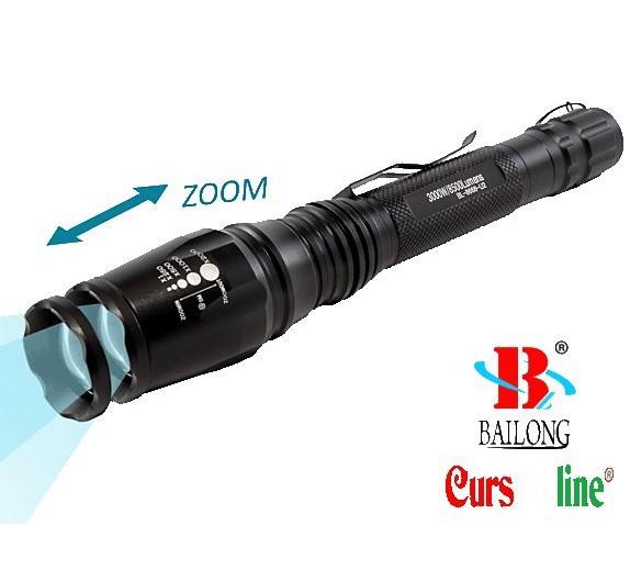 Επαναφορτιζόμενος Φακός led bailong BL-8668