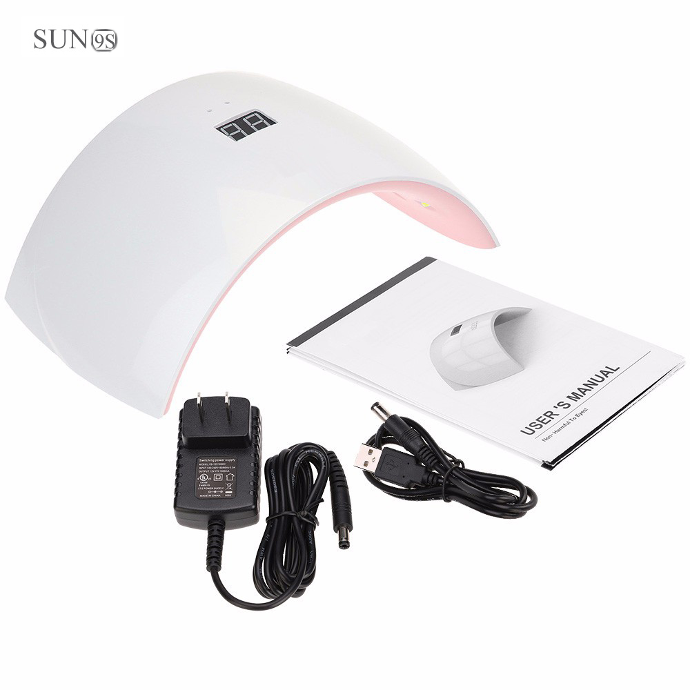 Αυτόματο Ψηφιακό Φουρνάκι Νυχιών UV LED 24/48W SUN Q5s για ημιμόνιμο μανικιούρ - πεντικιούρ με Οθόνη 