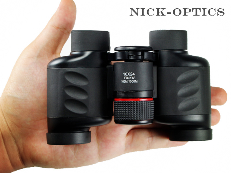 Ultra Compact Κιάλια Near Focus Wide Angle 10x24 Υψηλής Φωτεινότητας 135Μ ΟΕΜ