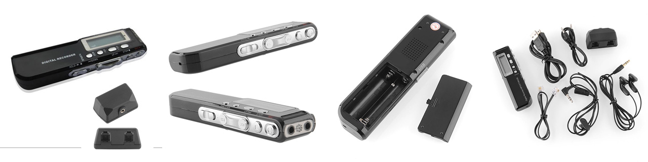 Mini Καταγραφικό Ήχου USB 8GB VOX 240h - Καταγραφή Τηλεφωνικών Κλήσεων & Βοήθημα Βαρηκοίας