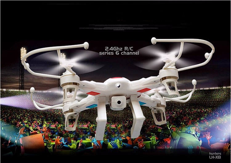WiFi Τηλεκατευθυνόμενο Ελικόπτερο Quadcopter 6 Axis Gyro 2.4GHz με HD Camera