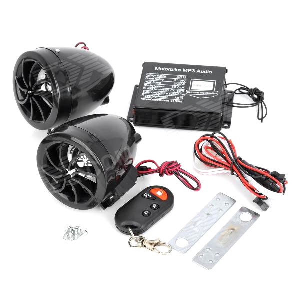 USB/SD Mp3 Player - FM Radio & Συναγερμός Μοτοσυκλέτας με Τηλεχειριστήριo