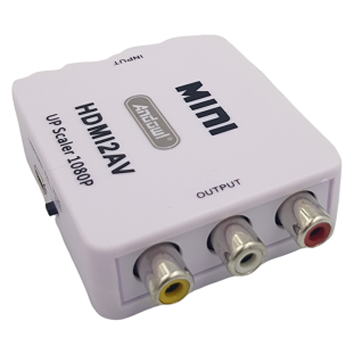 Andowl Μετατροπέας AV/ HDMI 1080p Λευκός QY-V03
