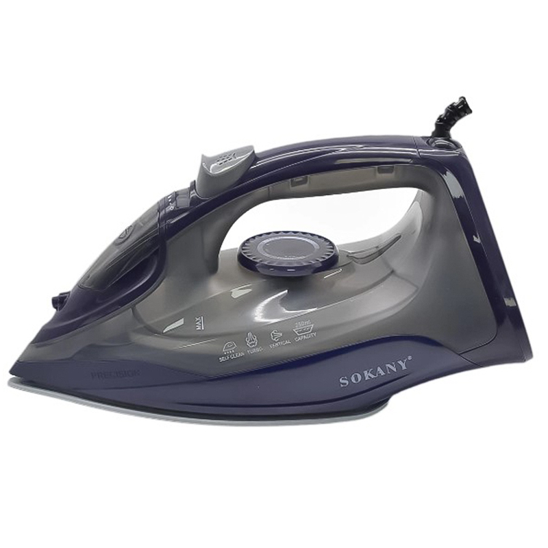 Sokany® Σίδερο Ατμού 2600W με Συνεχόμενη Παροχή 30gr/min