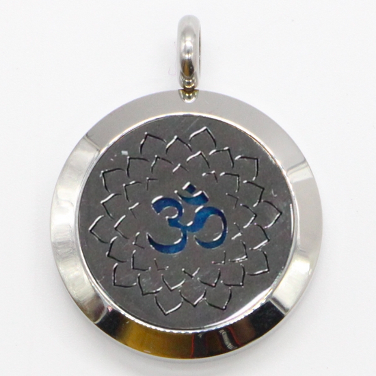 Κολιέ Αρωματοθεραπείας με 5 Σφουγγαράκια - Aromatic Therapy Necklace Aum