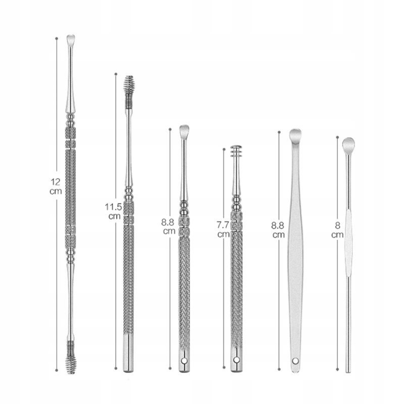 Σετ Εργαλεία Καθαρισμού Αυτιών - Glamza 6pc Ear Wax Removal Kit Πως να ξεβουλώσω το αυτί μου