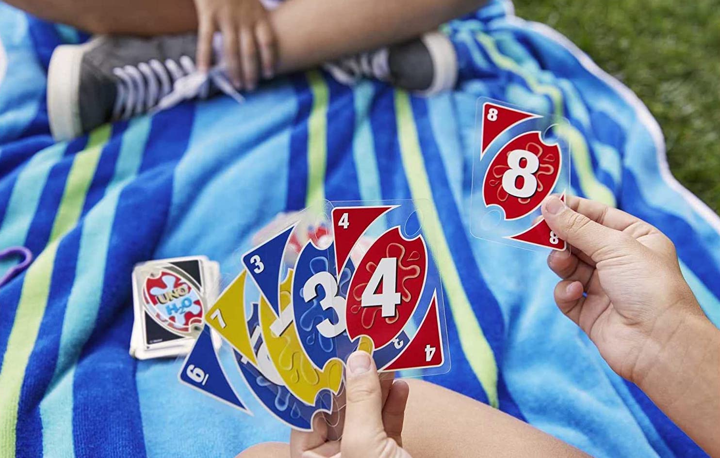 Αδιάβροχο Επιτραπέζιο UNO Κάρτες - UNO H2O Cards - Card Game