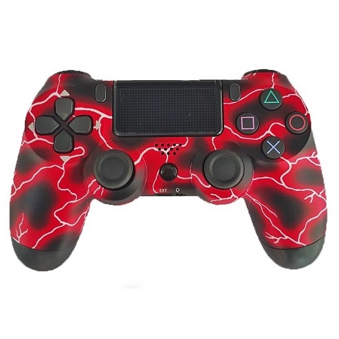 Ασύρματο Χειριστήριο Doubleshock Wireless Controller για PS4 Κόκκινο Camouflage