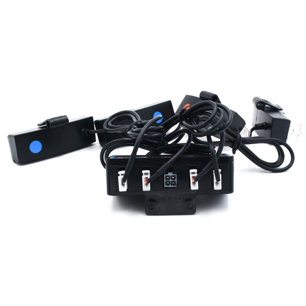 Φωτισμός LED Cob Strobe Προειδοποίησης Οχημάτων 12V 30W Μπλε - Κόκκινο