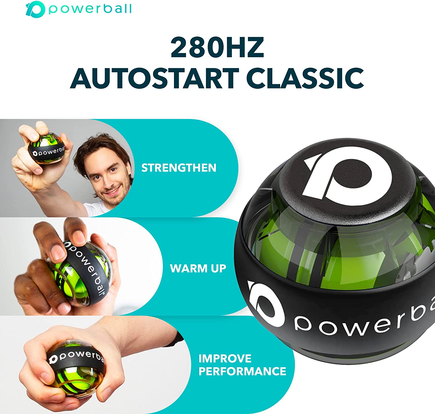 Μπάλα Ενδυνάμωσης - Εκγύμνασης Χεριού - Powerball 280Hz Autostart Classic NSD