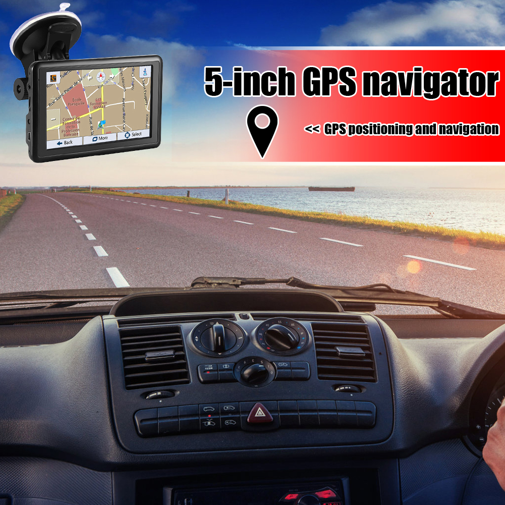 GPS Συσκευή Πλοήγησης Multimedia Αυτοκινήτου με Οθόνη Αφής 5″ - Φωνητική Ενημέρωση, Μουσική, Ταινίες, FM Transmitter & Παιχνίδια & Ελληνικούς - Ευρωπαϊκούς Χάρτες