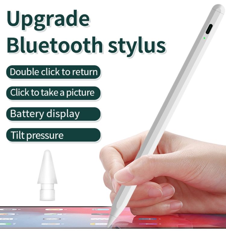 Ψηφιακή Γραφίδα Αφής με Palm Rejection για iPad mini 6 / iPad Pro 11 (2021) / iPad Air 2020 σε Λευκό χρώμα