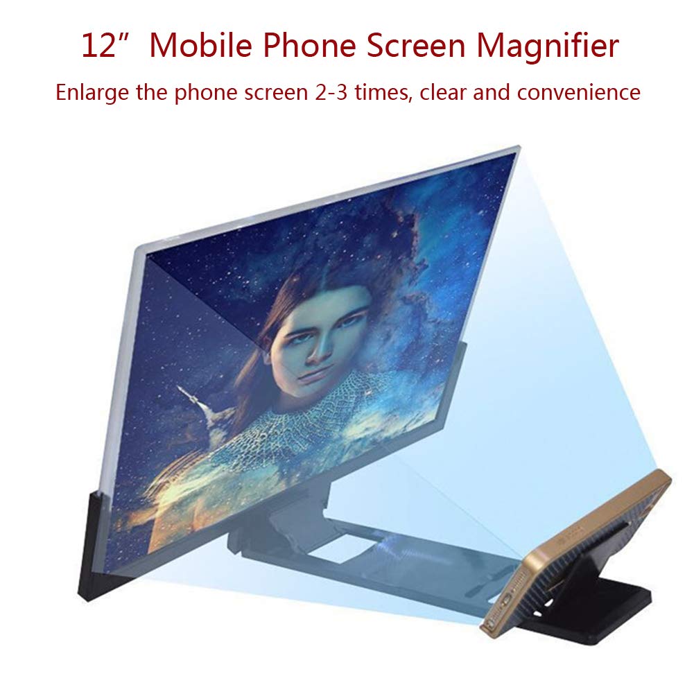 Μαγικός Μεγεθυντικός Φακός 3D 12inch για Κινητά - Screen Phone Magnifier