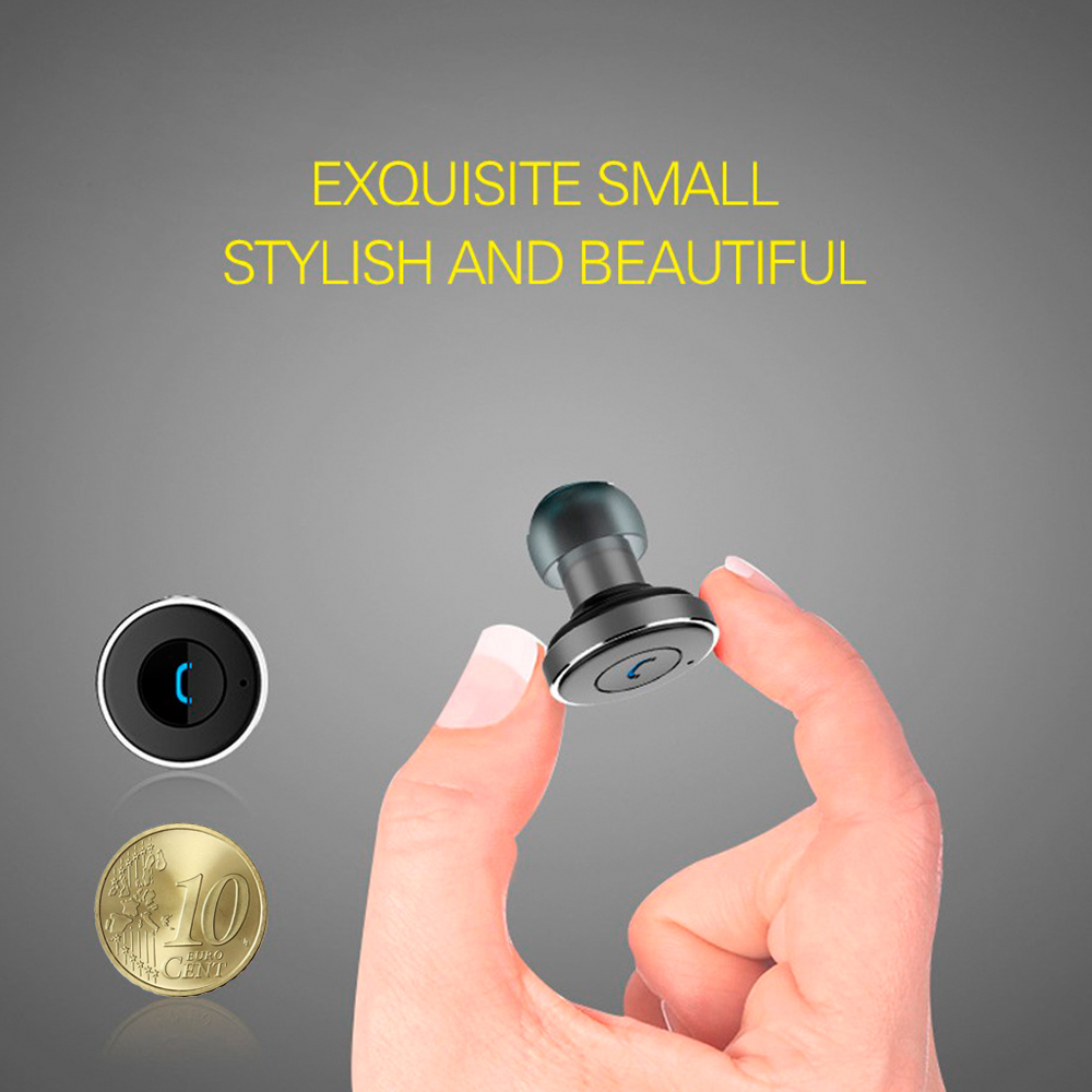 Επαναφορτιζόμενο Handsfree Bluetooth Ακουστικό & USB Φορτιστής Αυτοκινήτου AWEI 2 σε 1