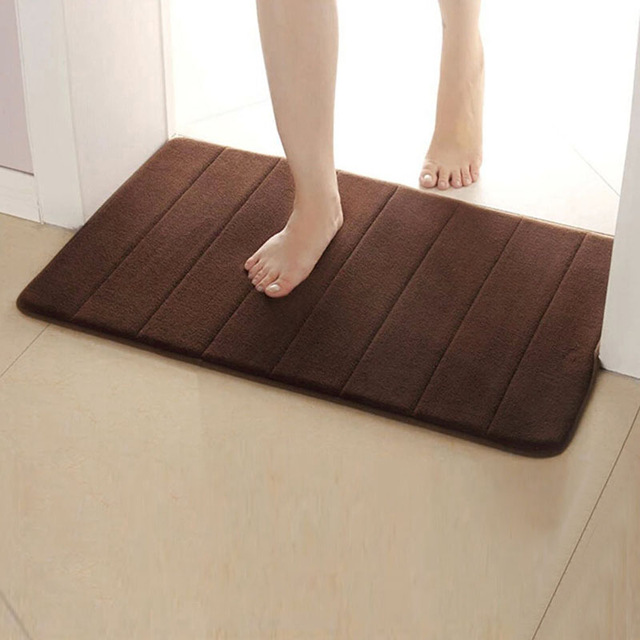 Memory Foam Χαλάκι Μπάνιου με Αντιολισθητικό Πάτο 80 x 50 cm