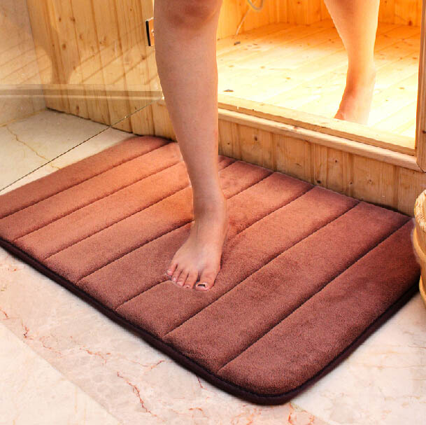 Memory Foam Χαλάκι Μπάνιου με Αντιολισθητικό Πάτο 80 x 50 cm