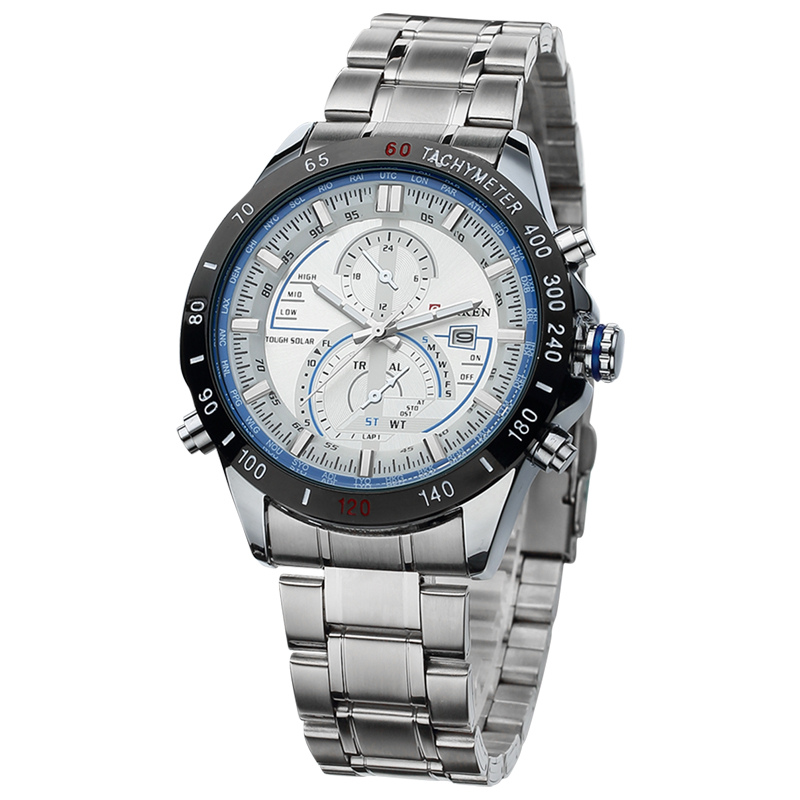 Ανδρικό Ρολόι CURREN M8149 Silver & Blue