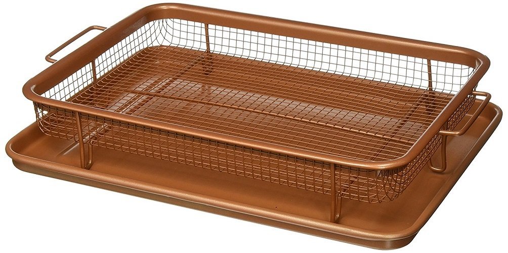 Cripsy Tray - Ταψί για Τηγάνισμα Χωρίς Λάδι στο Φούρνο ή στη Ψησταριά